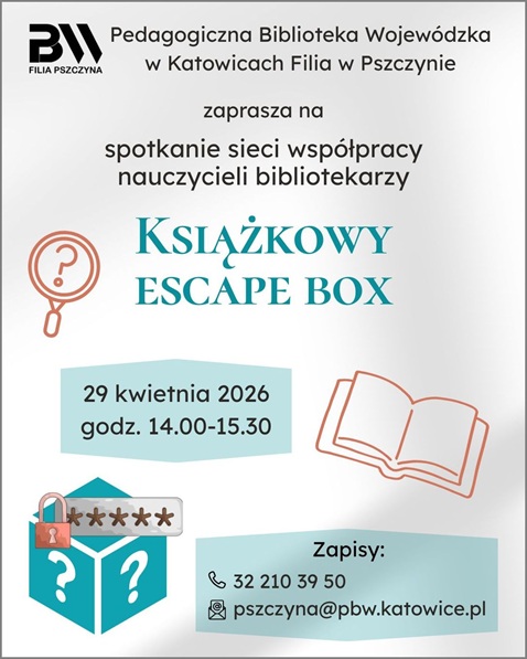 Spotkanie Sieci współpracy i&nbsp;samokształcenia bibliotekarzy szkolnych - grafika